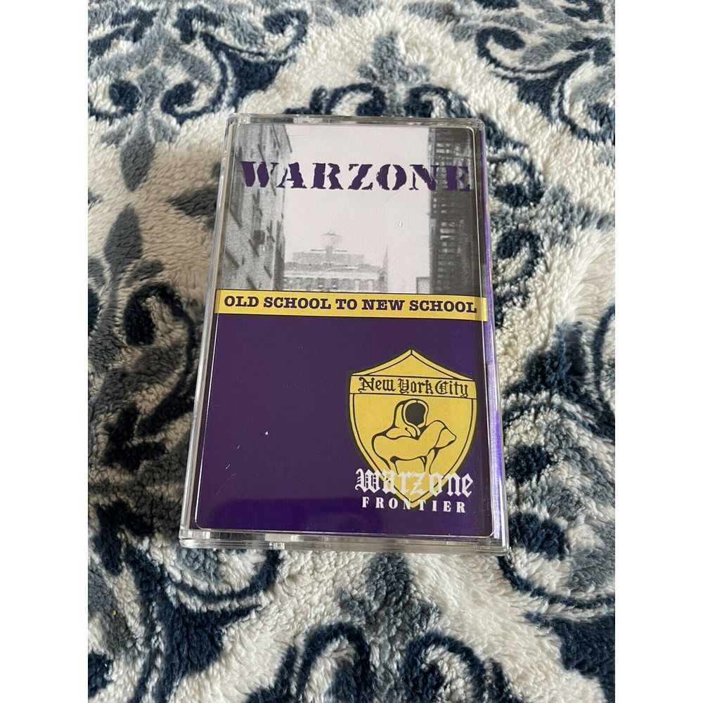 Warzone Old School To New School - Yellow Cassette Only 50 Made‎ - Live @ CBGB's